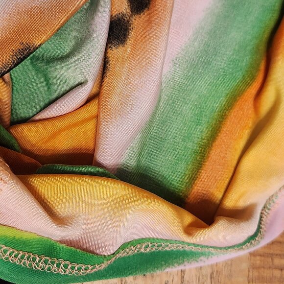 Pretty Young Thing Colorful Sun Dress Size Large - Picture 6 of 8